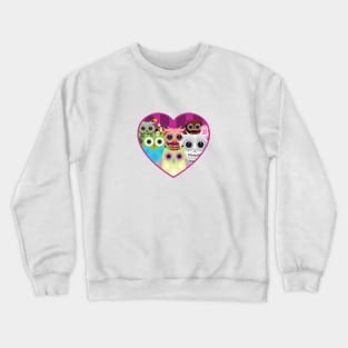 Love Owls Crewneck Sweatshirt